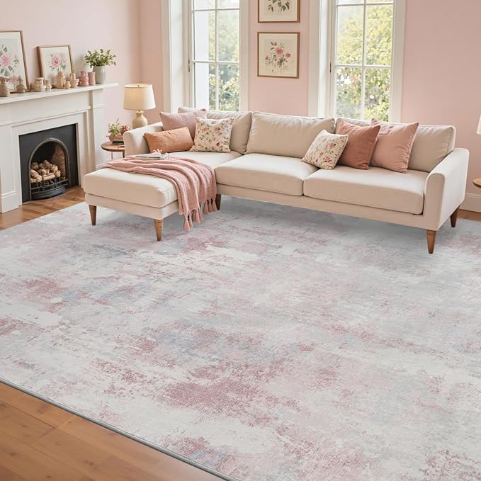 6x9 Ft Large Area Rugs for Living Room, Soft Non-Slip Washable Rugs Modern - Image 2