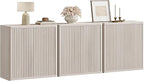 SICOTAS Buffet Cabinet with Storage 103.8" Sideboard Accent Modern Credenza - Image 9