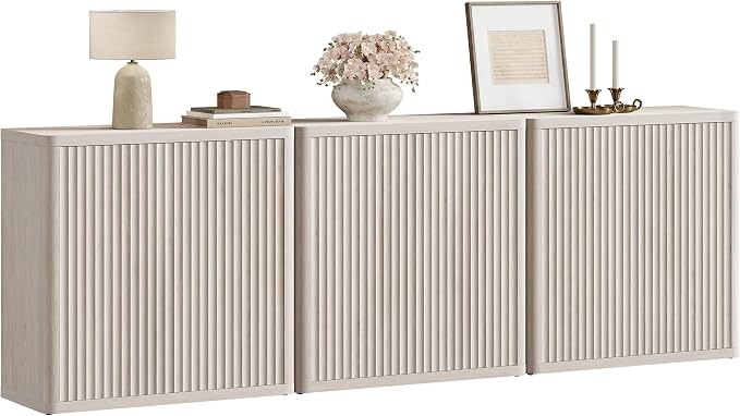 SICOTAS Buffet Cabinet with Storage 103.8" Sideboard Accent Modern Credenza - Image 9