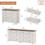 WAMPAT Farmhouse Nightstand - Image 2