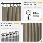 INOVADAY 100% Blackout Curtains - Image 3