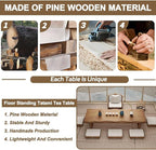 Wooden Japanese Floor Table - Image 7