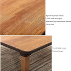 Japanese-Style Square Folding Tea Coffee Table, Low Table, Dining Table - Image 4