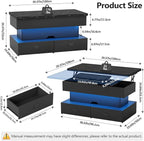 Turosur Lift Top Coffee Table - Image 3