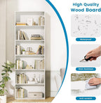 GRUSIGN 71" Tall 6-Tier Bookshelf, Large Open Display Bookcase - Image 4