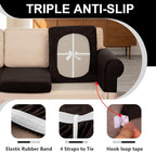 UNBBRRL Stretch Couch Backrest Cushion Cover - Image 3
