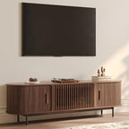 POVISON Fully-Assembled Mid Century Modern TV Stand by POVISON