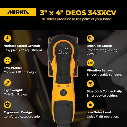 Mirka DEOS Electric Handheld Sander - Image 9
