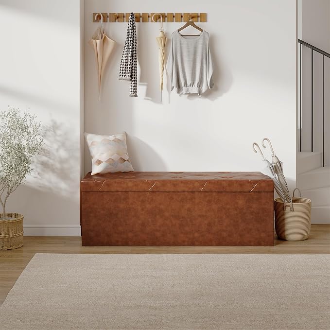 Sweetcrispy 43 Inches Folding Ottoman - Image 2
