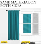 NICETOWN 2 Panels Blackout Curtains, Rod Pocket Thermal Insulated Drapess - Image 5
