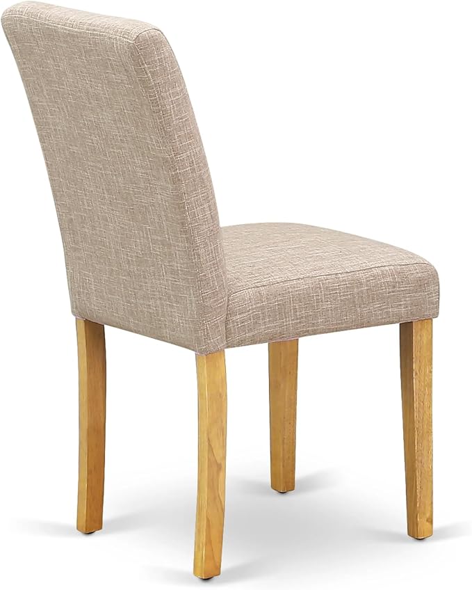 East West Furniture ABP4T04 Abbott Parson Dining Chairs - Image 7