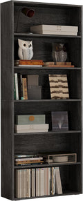 IRONCK Bookshelves and Bookcases Floor Standing 6 Tiers Display Storage Shelves by IRONCK