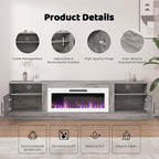 Lemberi Fireplace tv Stand - Image 6