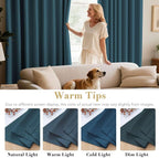 H.VERSAILTEX Premium Blackout Thermal Insulated Room Darkening Curtains - Image 6