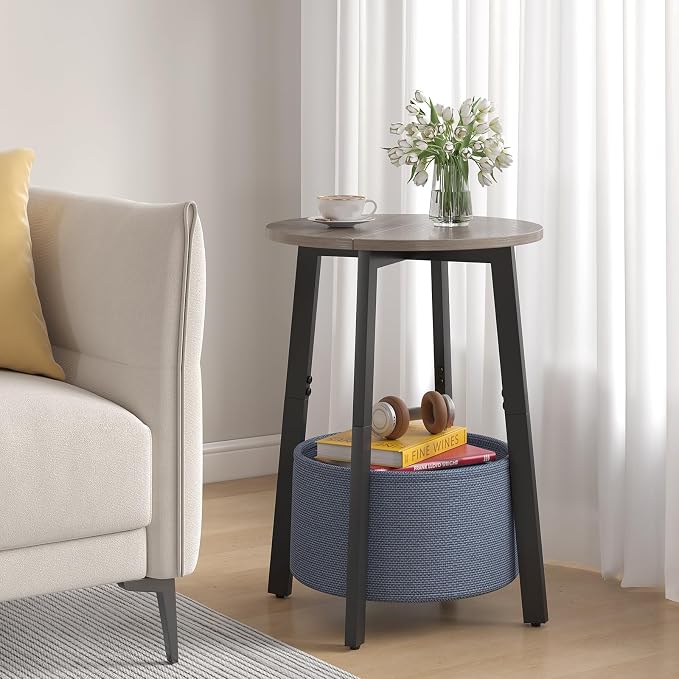 sthmec Small Round Side End Table - Image 2