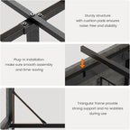 VIAGDO Wooden Bed Frame Queen Size - Image 8