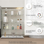 Beauty4U Glass Display Cabinet - Image 6