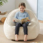 HUGHEAVEN Bean Bag Chairs for Kids, Toddler Bean Bag Chair, Comfy Cozy Reading by HUGHEAVENBeanBagChairs