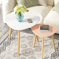 BAMEOS Bamboo Nesting Triangle End Table by BAMEOS