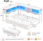 Hasuit Corner Full Bed Frame - Image 2