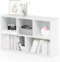 Furinno LUDER Book Shelf, 5-Cube Bookshelf, Reversible Bookcase, 9.4 x 19.5 x by Furinno-FitsYourSpaceFitsYourBudget