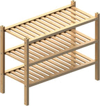 ROMGUAR CRAFT (Thick Bamboo Shoe Rack - Image 7