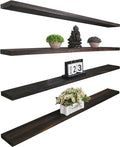 YYWUOJJ Wood Floating Shelves for Wall Decor, Rustic Wall Shelves for Bedroom by YYWUOJJ