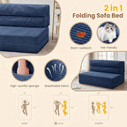 JUIKURY Folding Sofa Bed, Convertible Sleeper Chair - Image 6