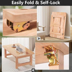 4 Pack Folding Brackets, Self-Lock Hinge - Image 4