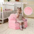 MOONBEEKI Toddler Chair Comfy，Foldable Princess Couch - Image 4
