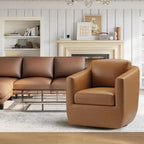 COLAMY 360° Swivel Accent Chair - Image 8