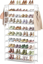LANTEFUL 10 Tiers Shoe Rack 50 Pairs Large Capacity Tall Shoe Organizer Sturdy by LANTEFULforTidyingHouse