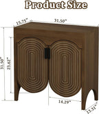 FurSch Fluted Sideboard Cabinet - Image 2