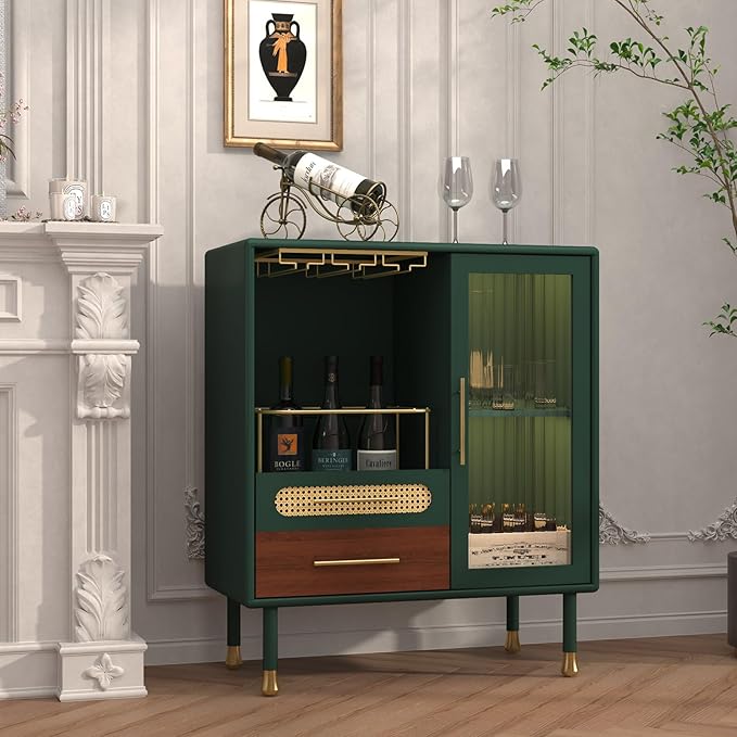 ARTPOWER Modern Coffee Bar Cabinet - Image 6