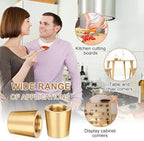 Brass Cutting Board Feet，Chopping Board Feet Set - Image 6