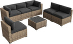 Aoxun Patio Furniture Sets, 7-Piece Outdoor Furniture - Image 8