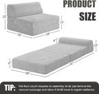 Kasunpul Folding Sofa Bed with Pillow, Memory Foam Fold Out Chair Bed, - Image 2
