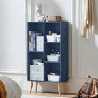 LEYAOYAO 5 Cube Bookshelf 3-Tier Bookcase - Image 8