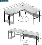 Unikito L Shaped Computer Desk - Image 3