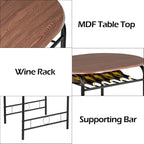 VINGLI 3 Piece Dining Set, Small Kitchen Table Set - Image 5