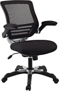Modway Edge Mesh Back and Mesh Seat Office Chair In Black by Modway