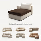 Hokway Stretch Chaise Cover Individual Couch Cushion Slipcovers Reversible - Image 9