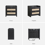 SICOTAS Night Stand Bedside Table - Image 9