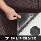 Sturdy Front Door Mat, Absorbent Muddy Dirt Resist Welcome Door Mats Outdoor - Image 3