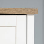 Sauder Cottage Road Storage Cabinet/ Pantry Cabinet, Soft White finish - Image 5
