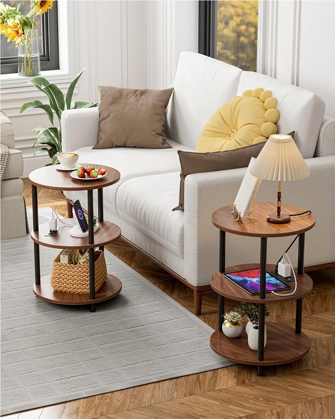 XBurmo Small Round End Table - Image 6