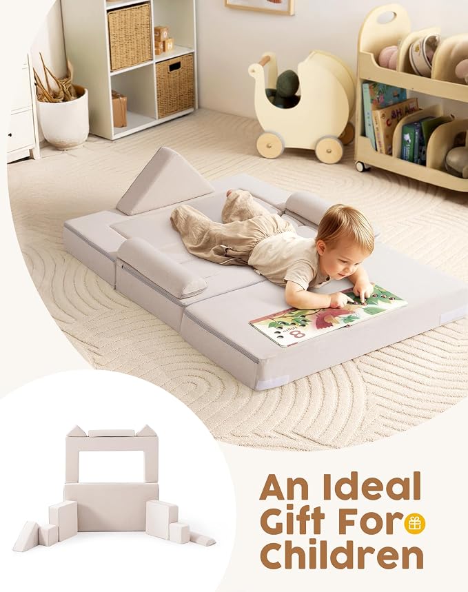 ROBUD Kids Couch, DIY-Style & Washable Toddler Sofa - Image 7