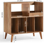 LELELINKY Large Record Player Stand, Turntable Stand - Image 2