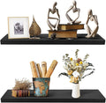 SAUMONIERES 24 Inch Floating Wall Shelves by Saumonieres