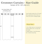 NICETOWN Thermal Insulated Grommet Room Darkening Curtains/Draperies/Panels - Image 2